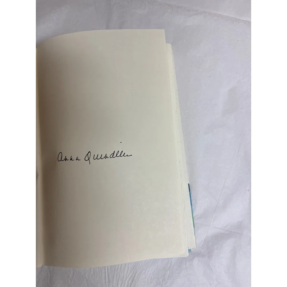 Miller's Valley Anna Quindlen Signed First Edition Hardcover 2016 Fiction Book